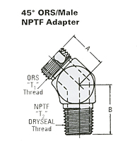 45o ORS-Male NPTF